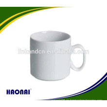 Taza de cerámica de hotel de calidad alimentaria lavavajillas con mango